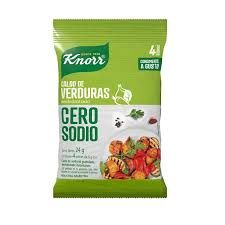 KNORR MIX SAB VERDURA CERO SODIO  X4UND