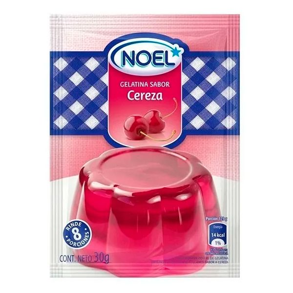 NOEL GELATINA CEREZA 25gr