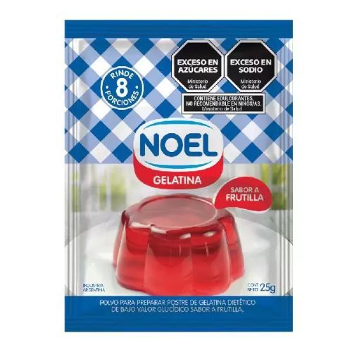NOEL GELATINA FRUTILLA 25gr