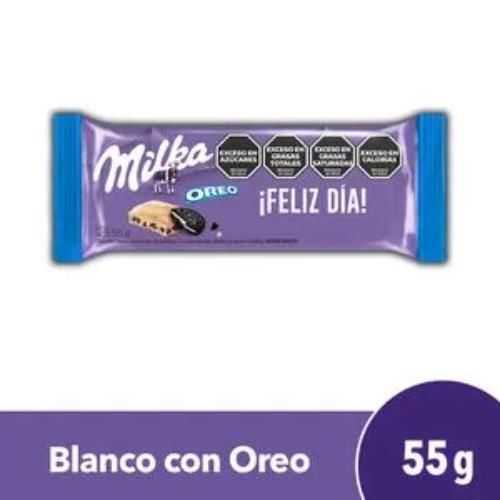 MILKA TABLETA OREO BLANCO 55gr
