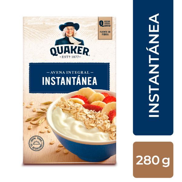 QUACKER AVENA INST FORT 280gr