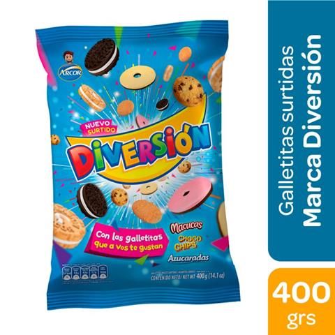 ARCOR SURTIDO DIVERSION 400gr