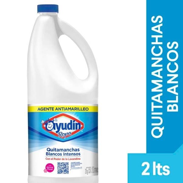 AYUDIN ROPA QUITAMANCHAS BLANCA INT 2000ML