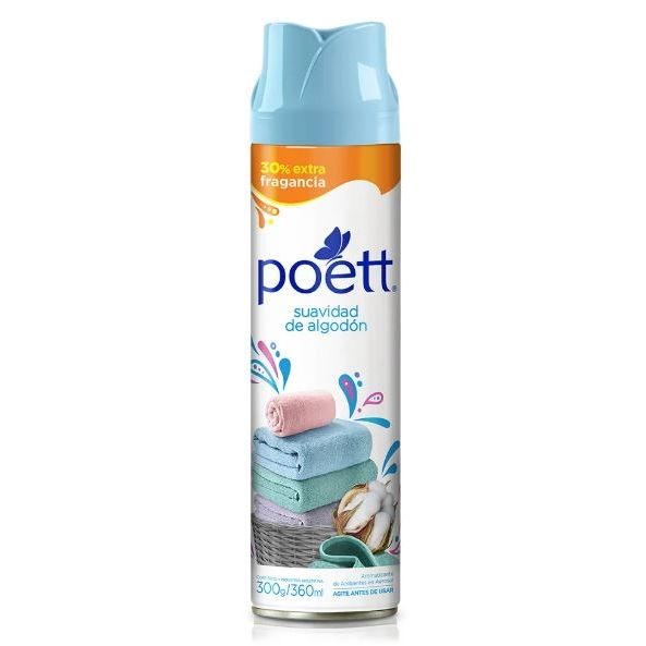 POETT AER SUAV DE ALGODON EXT FRAG 360ML