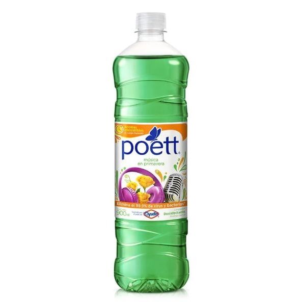 POETT DESINF MUSICA PRIMAVERA 900ML