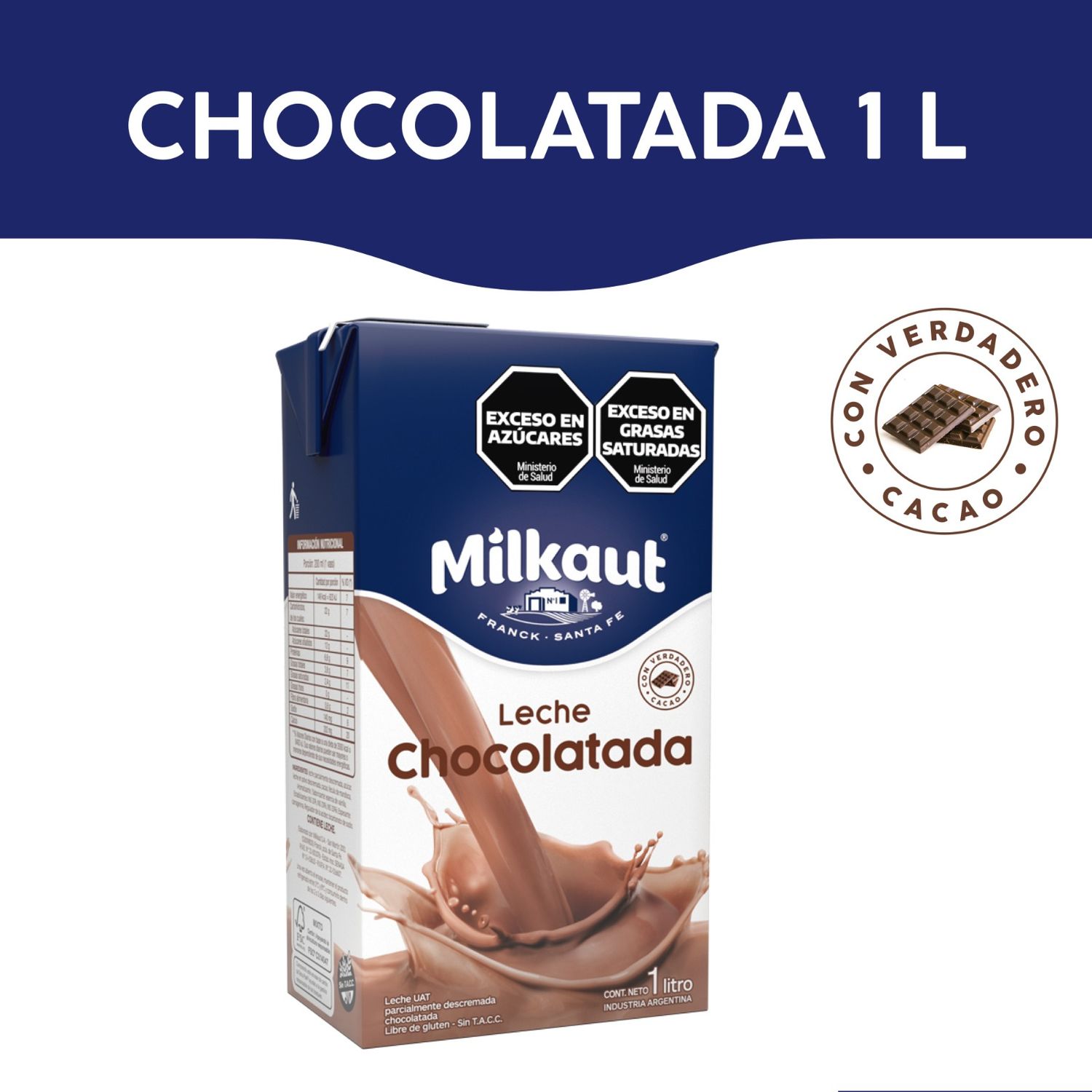 MILKAUT CHOCOLATADA 12x1lt