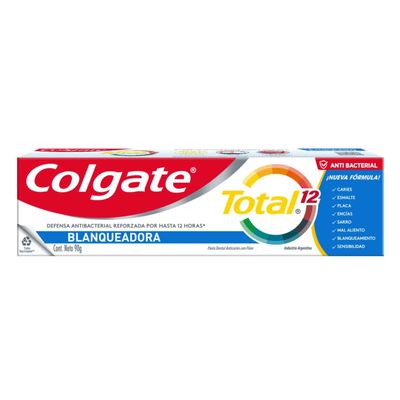 COLGATE DENTIFRICO  TOTAL BLANQUEADOR 90gr
