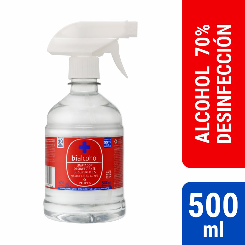 BIALCOHOL 70� DESINFECCION GATILLO 500ml