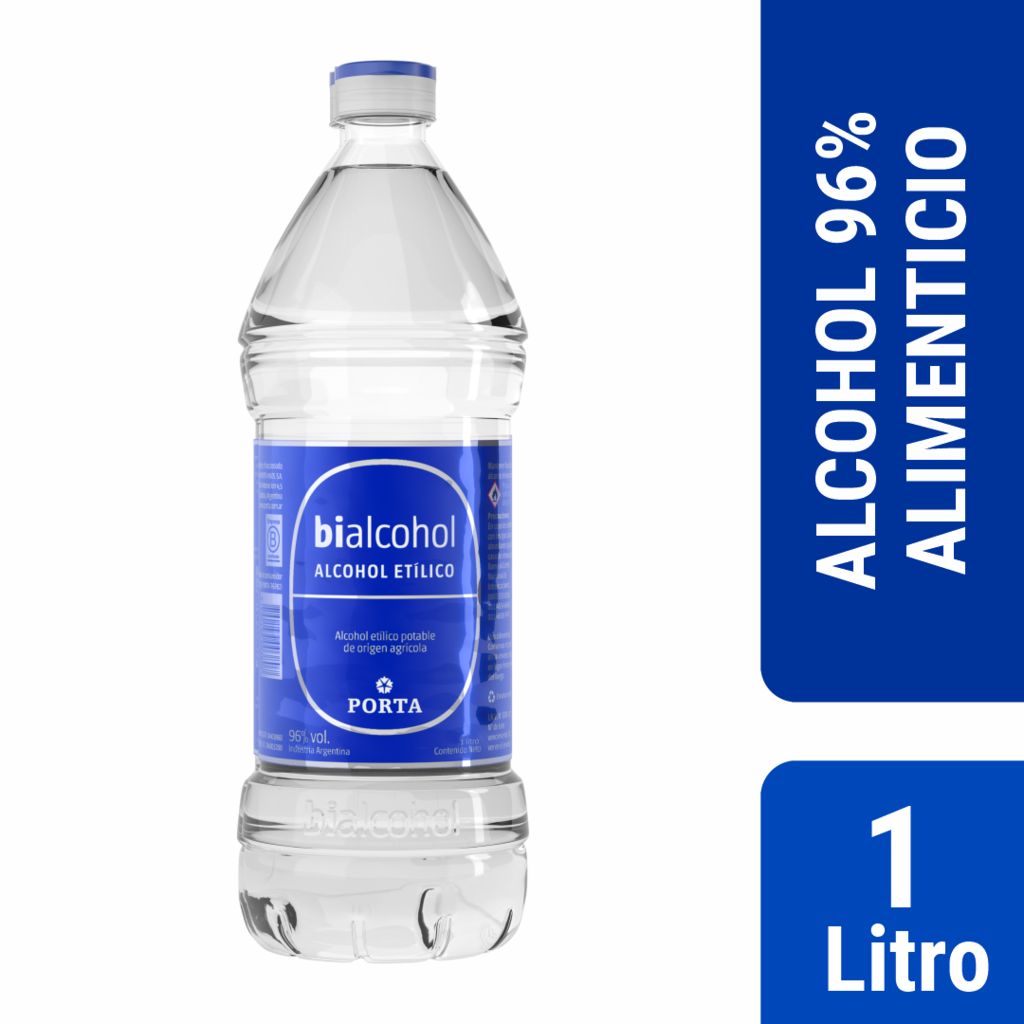 BIALCOHOL ALIMENTICIO 96� 1000ml