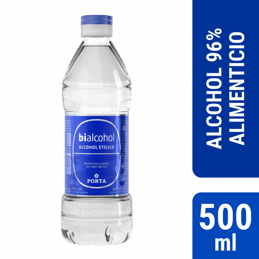 BIALCOHOL ALIMENTICIO 96� 500ml
