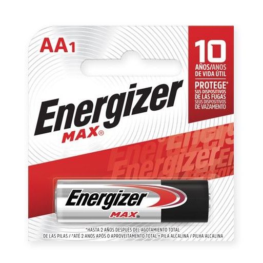 ENERGIZER MAX PILA TIRA AA 1und.