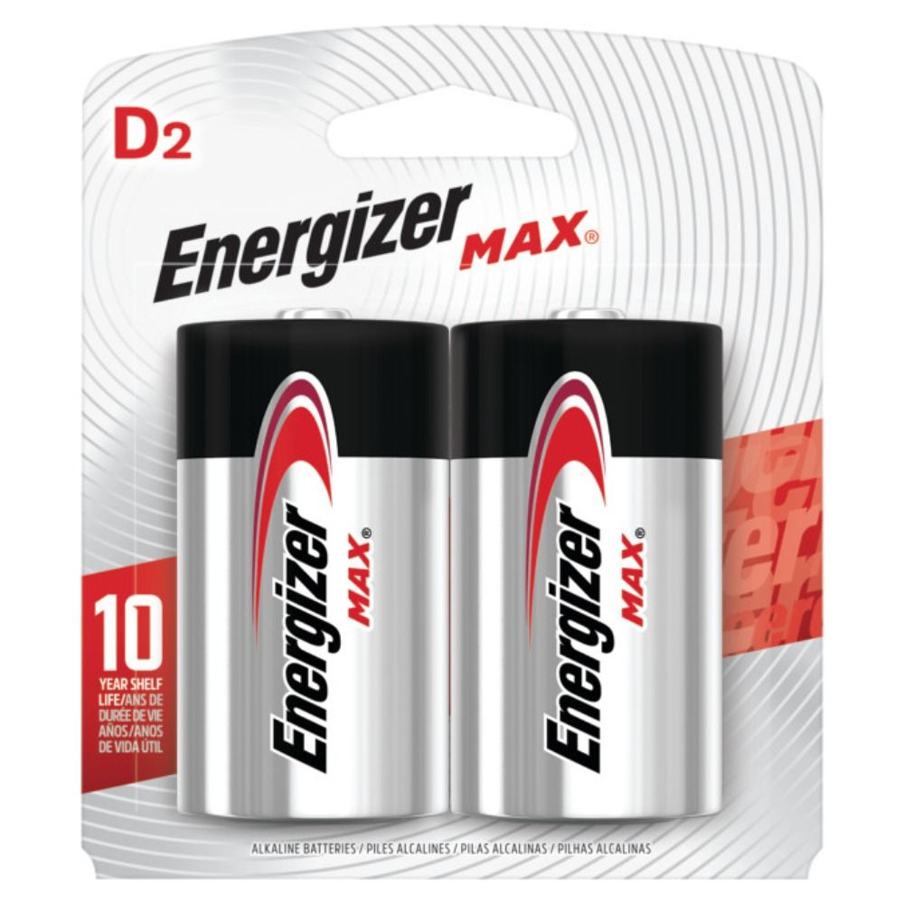 ENERGIZER MAX PILA D GRANDE 2und.