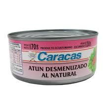 ATUN DES.NATURAL CARACAS 170GR
