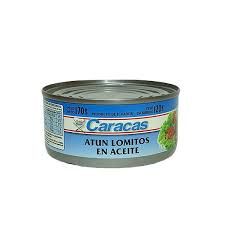ATUN LOMITOS NATURAL CARACAS 170 GR