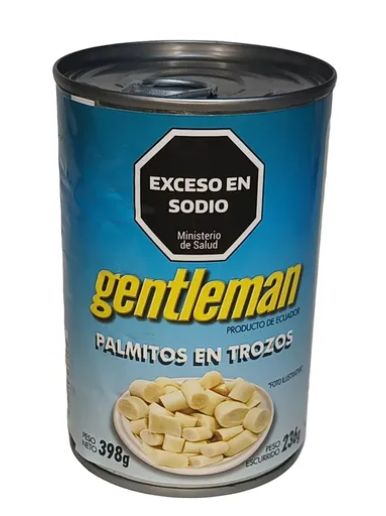PALMITOS TZOS. GENTLEMAN 398gr