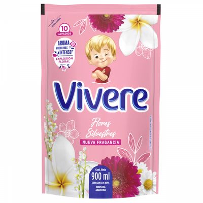 VIVERE SUAV. FLORES SILVESTRES D/P X900ML