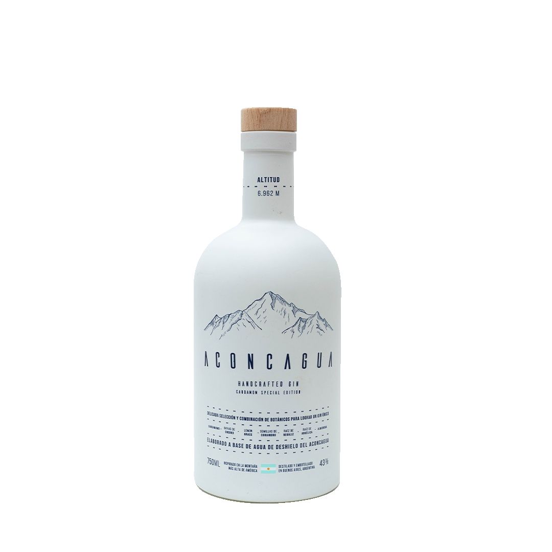 GIN ACONCAGUA BOTELLA BLANCA 750cc