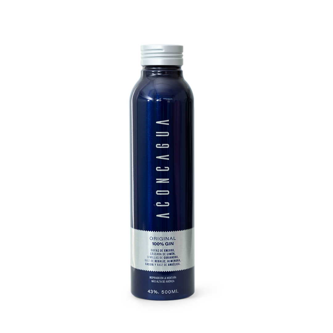GIN ACONCAGUA BOT ALUMINIO 500cc