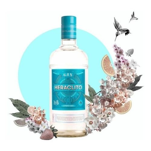 GIN HERACLITO LONDON DRY 750cc