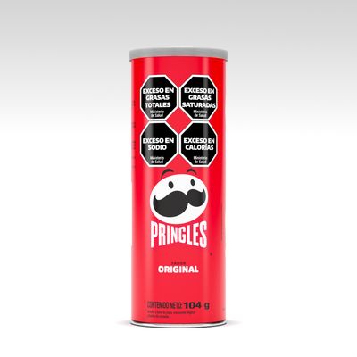 PRINGLES PAPAS FRITAS ORIGINAL 104gs