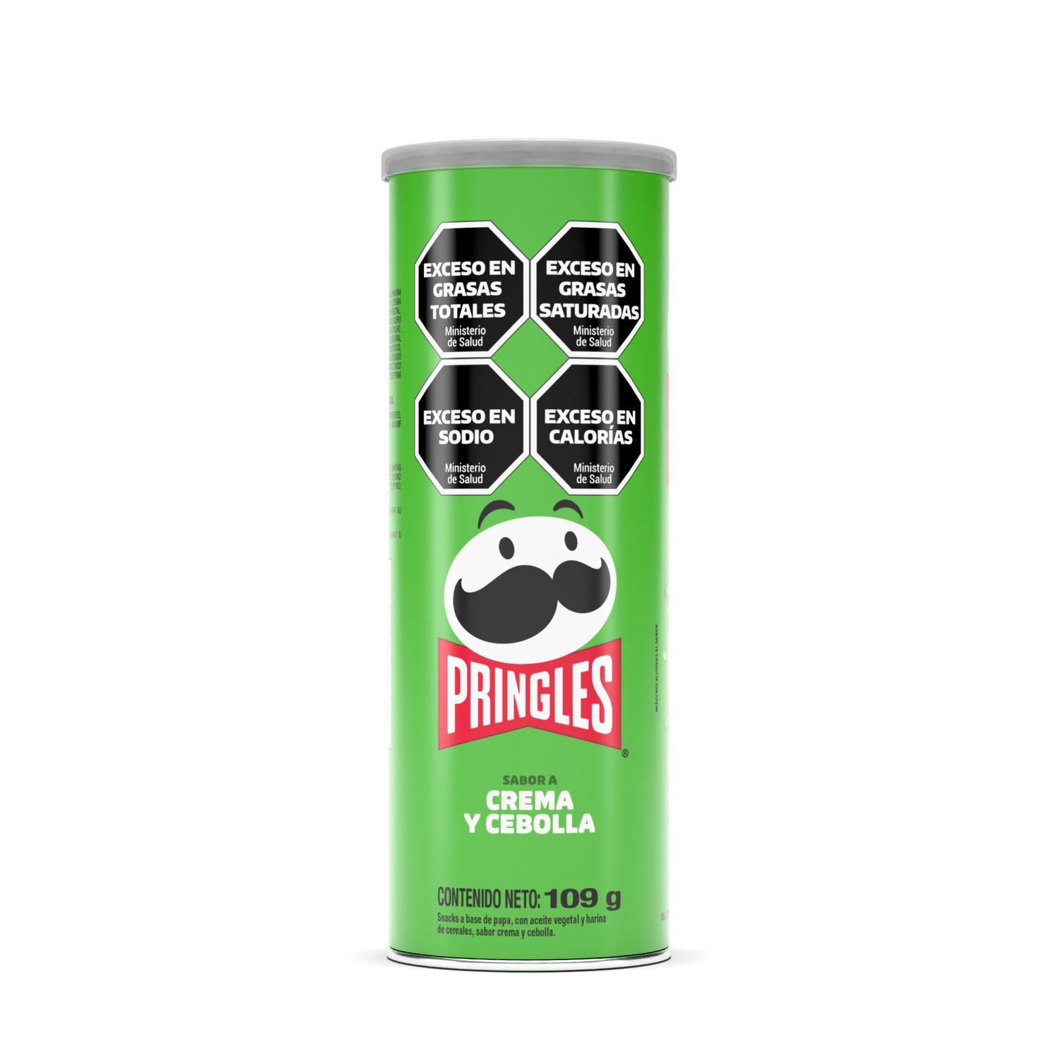 PRINGLES PAPAS FRITAS CREMA Y CEBOLLA 109g