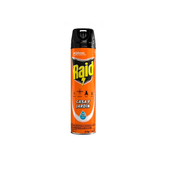 RAID CASA Y JARDIN AEROSOL 380CC