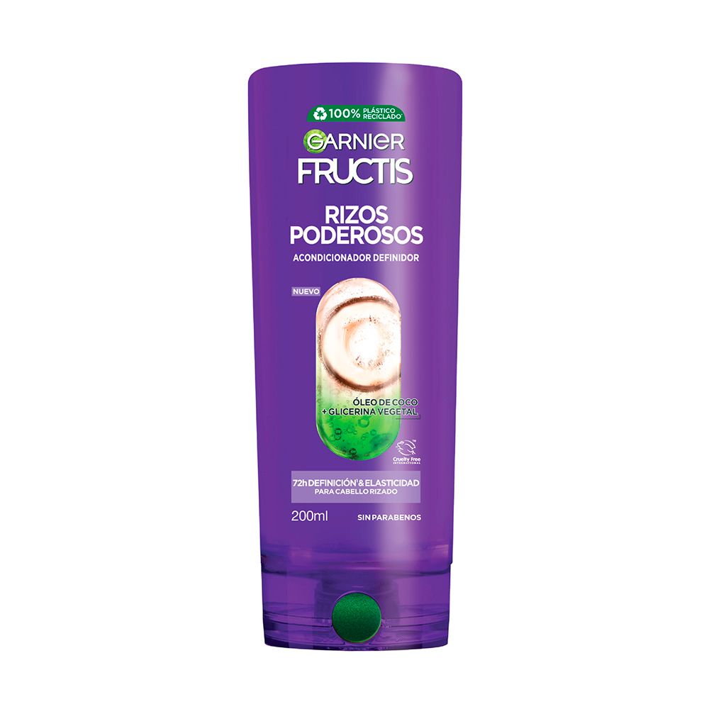 FRUCTIS ACOND/ RISOS PODEROSOS 200ml