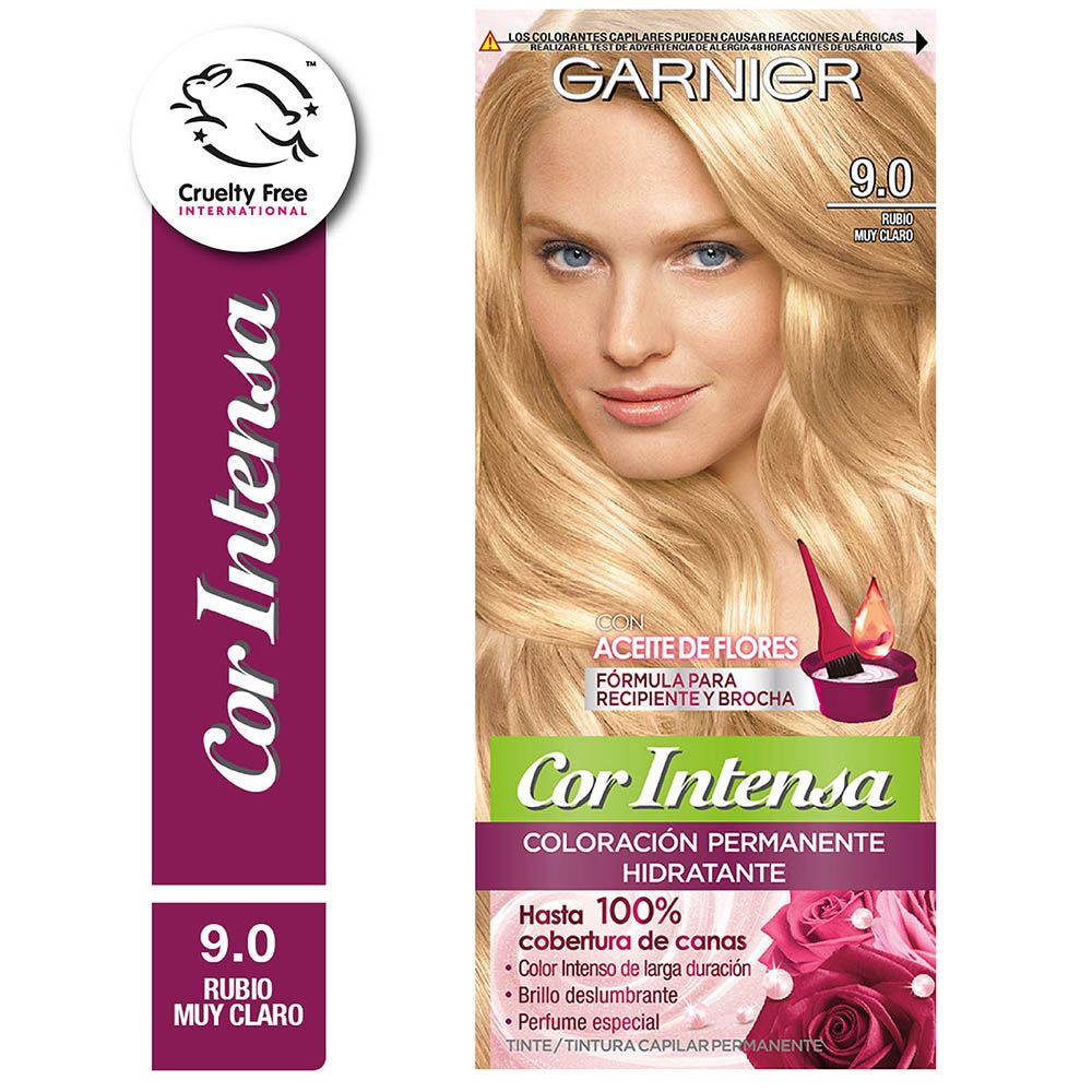 GARNIER COR INTENSA COLORACION RUBIO INTENSO 9.0 1und.