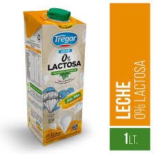 TREGAR LECHE UAT DESC 0% LACTOSA PACK 1lt