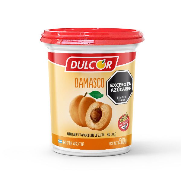 DULCOR MERMELADA DAMASCO POTE x500gr