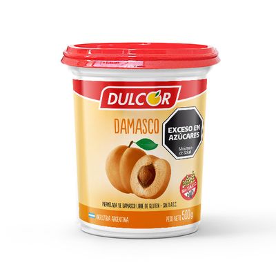 DULCOR MERMELADA DAMASCO POTE x500gr