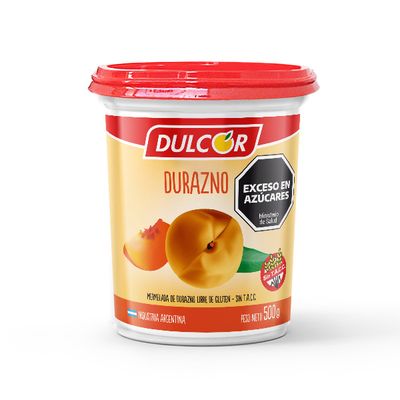 DULCOR MERMELADA DURAZNO POTE x500gr