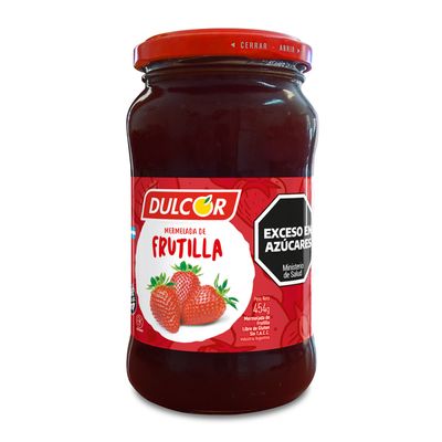 DULCOR MERMELADA FRUTILLA x454gr