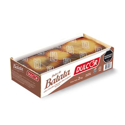 DULCOR DULCE BATATA C/CACAO 1x2kg