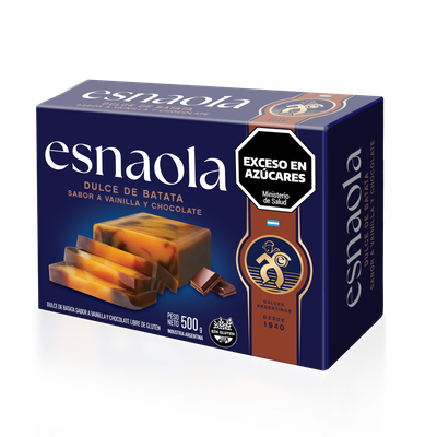 ESNAOLA DULCE BATATA C/CACAO x500gr