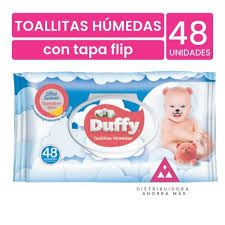DUFFY TOALLAS HUMEDAS TAPA PLAST x48und