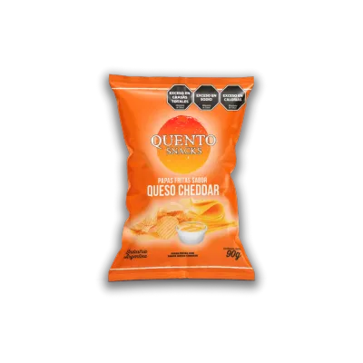 QUENTO PAPAS CHEDDAR x82gr