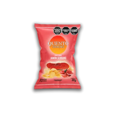 QUENTO PAPAS JAMON SERRANO x82gr