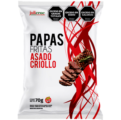 JULICROC PAPAS FRITAS ASADO 70gr