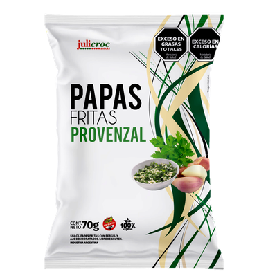 JULICROC PAPAS FRITAS PROVENZAL 70gr