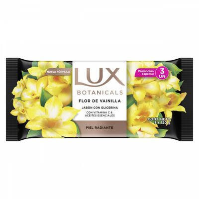 LUX  JAB BOTANIC FLOR DE VAINILLA 3x120G