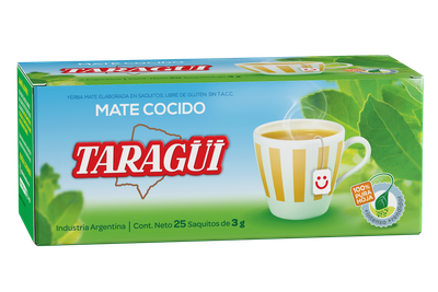 TARAGUI MATE COCIDO x25x3gr