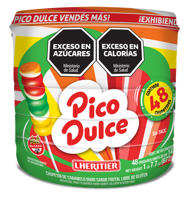 PICO DULCE CHUPETIN POTE x48x14gr
