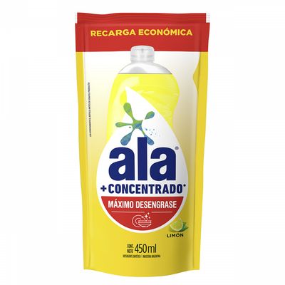 ALA CONCEN LV VAJILLAS LIMON D/P x450ML
