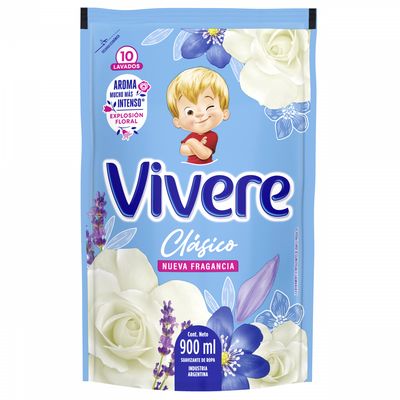 VIVERE SUAV. CL�SICO EXP. FLOR DP X900ML