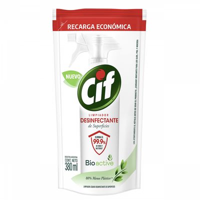 CIF DESINF. LIMPIADOR D/P X380ML