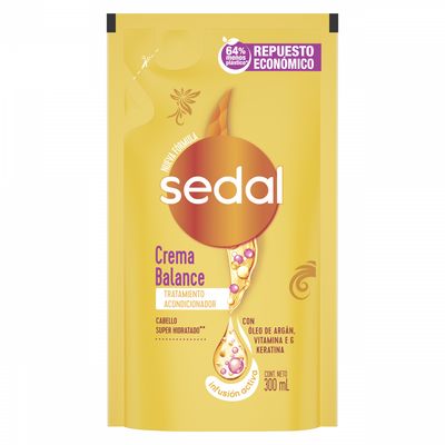 SEDAL ACOND/ CREMA BALANCE D/P X300ML