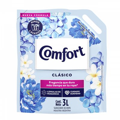 COMFORT SUAV. CLASICO FRAGANCIA D/P X3LT