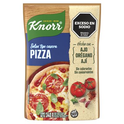 KNORR SALSA LISTA PIZZA X340G