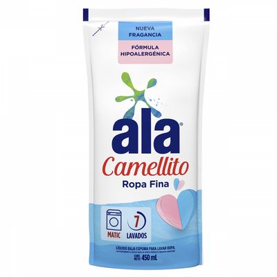 ALA CAMELLITO LIQ ROPA MATIC D/P x450ML